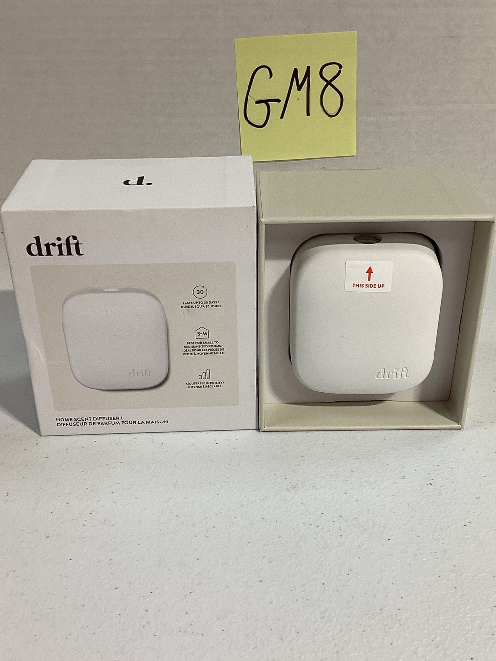 Drift White Home Scent Diffuser – Compact Electronic Fragrance Device